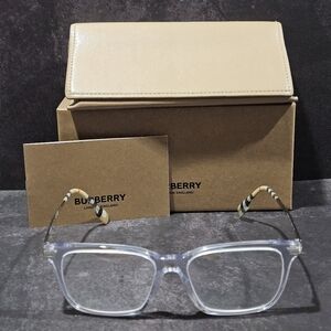 Burberry Square Ellis Eyeglasses Unisex BE2378 Full Inclusion EUC